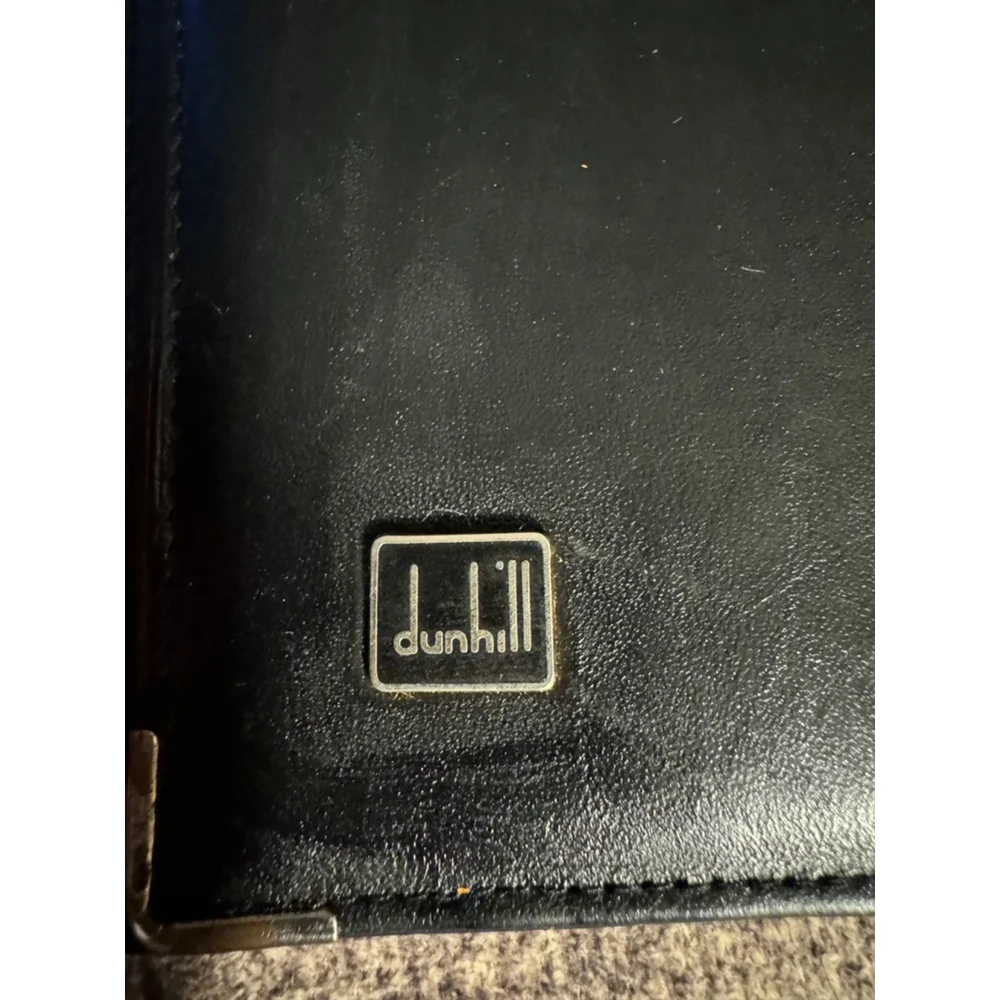Dunhill Vintage Leather Long Wallet